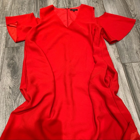 RW & CO. Midi Dress with Shoulder Cut Out, Large - Picture 10 of 12